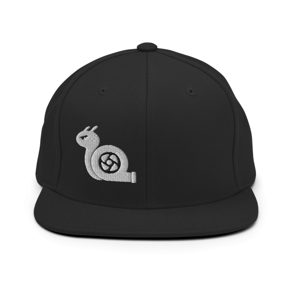 Slow AF - Turbo Snail Logo Original Snapback - Image 2