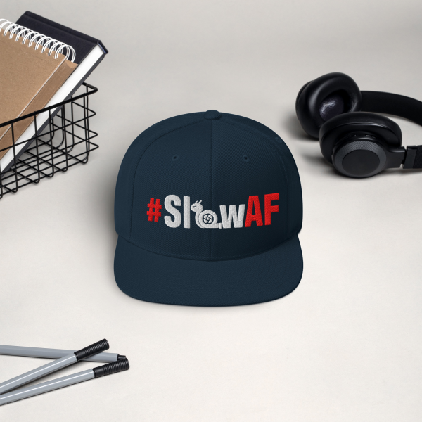 Slow AF - Classic Logo Original Snapback - Image 2