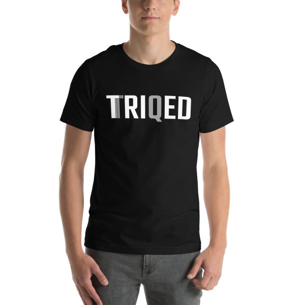 Triqed Logo - Center Chest T-Shirt - Image 3